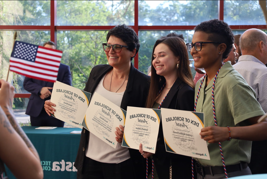 Pictured from L to R: London Kyzhia Powell, Gianna N. Salazar, and Dania Atwir.